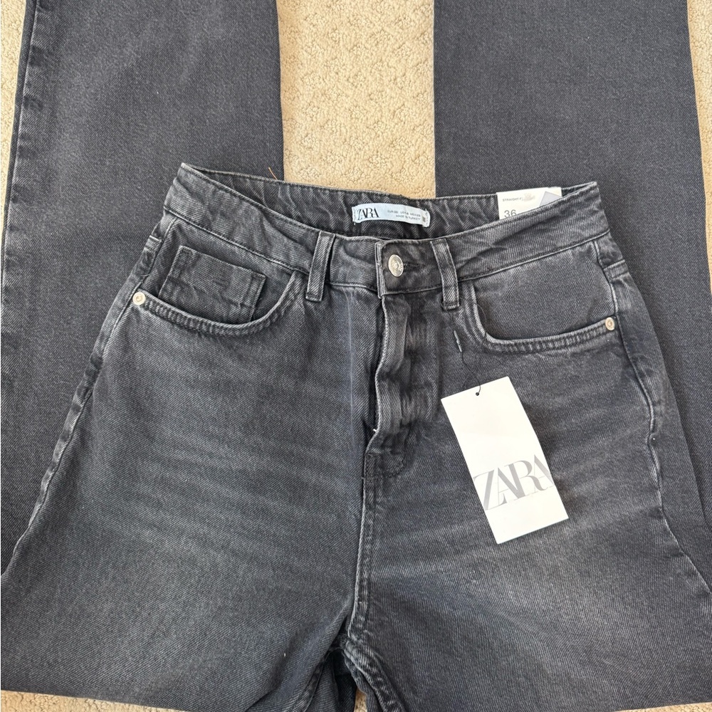 Zara Women's Black Jeans